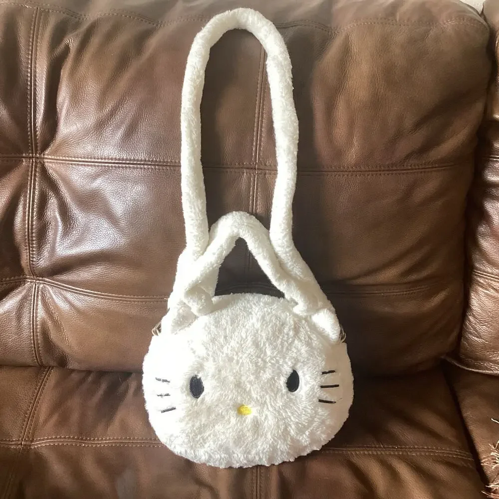 Fun Plush Kitty Crossbody Purse